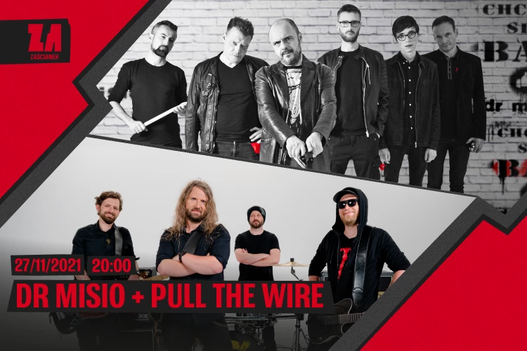 Klub Studio - Dr Misio + Pull The Wire klubzascianek - Dr Misio + Pull The Wire
