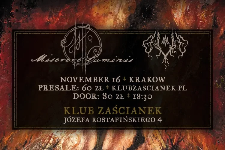 Klub Studio - Miserere Luminis & Givre & Halny klubzascianek - Miserere Luminis & Givre & Halny