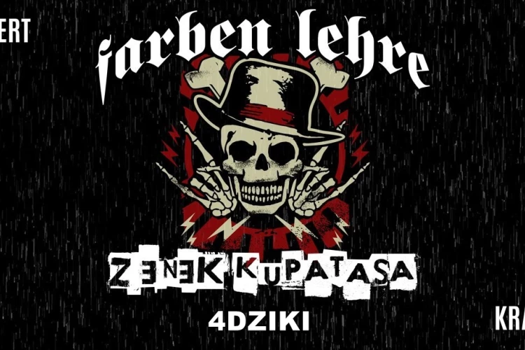 Klub Studio - Farben Lehre + Zenek Kupatasa + 4Dziki 35lecie Farben Lehre klubzascianek - Farben Lehre + Zenek Kupatasa + 4Dziki 35lecie Farben Lehre