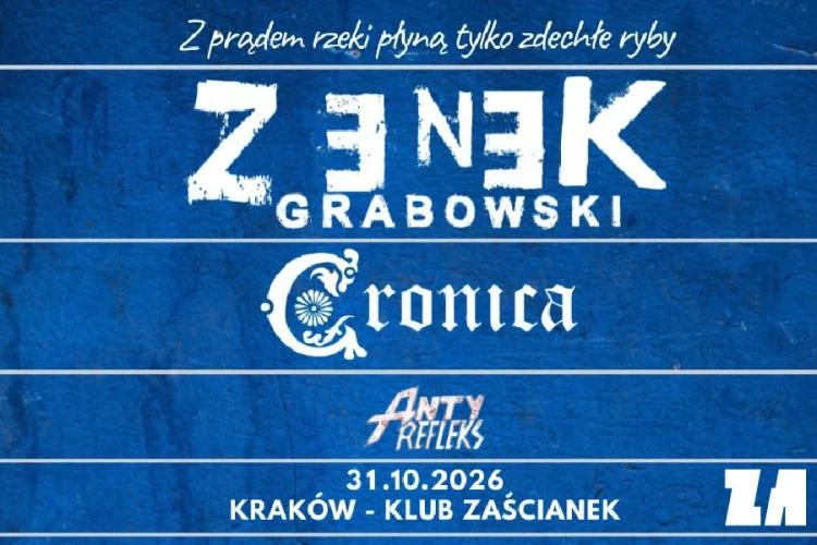 klubzascianek - ZENEK GRABOWSKI Z prądem rzeki płyną tylko zdechły ryby