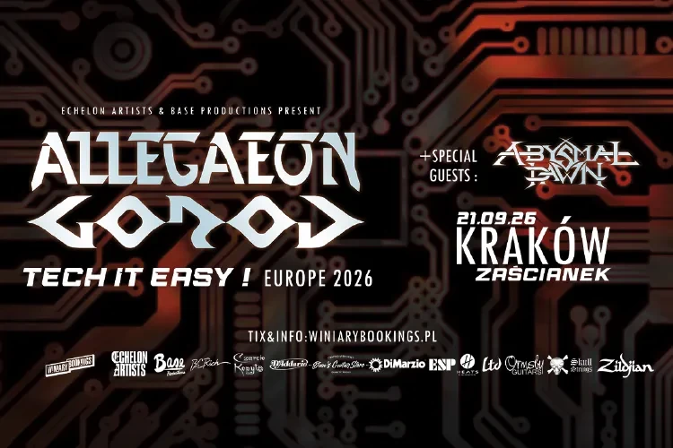 klubzascianek - Allegaeon X Gorod + Abysmal Dawn