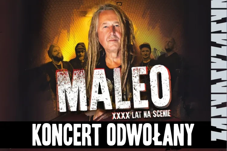 klubzascianek - Koncert Odwołany! Maleo - XXXX lat na scenie!