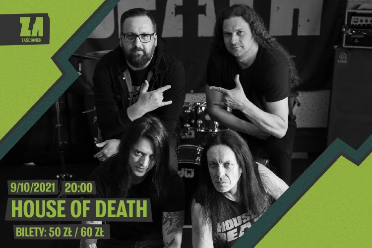 Klub Studio - House of Death (Titus - Acid Drinkers, Juan Carlons Cano, Sajmon - My Riot) klubzascianek - House of Death (Titus - Acid Drinkers, Juan Carlons Cano, Sajmon - My Riot)