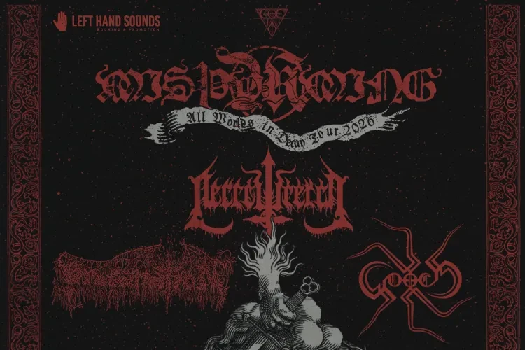 klubzascianek - Misthyrming "All Worlds in Decay 2026" Necrowretch + Profanation + Gorrch